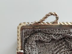 Exceptional Hermès Gold Silver Coin Purse