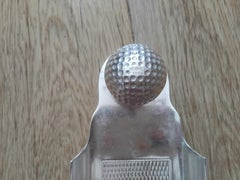 Exceptional Hermès Golf Ball Pen Holder by Ravinet d'Enfert