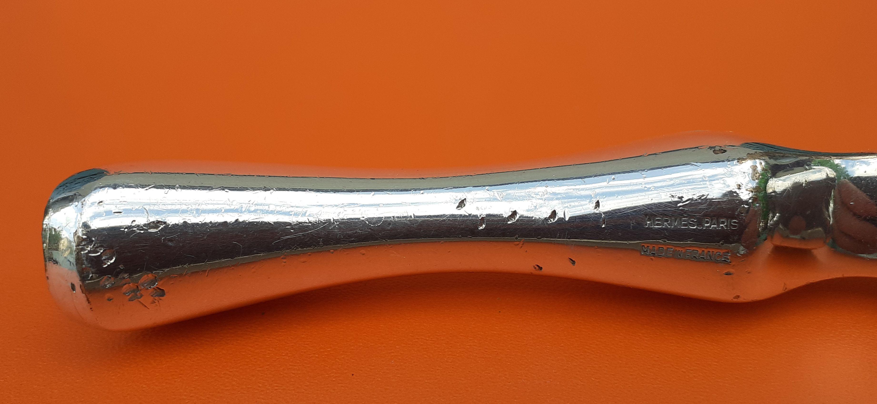 Exceptional Hermès Horseshoe Horse Leg Shaped Bottle Opener 7