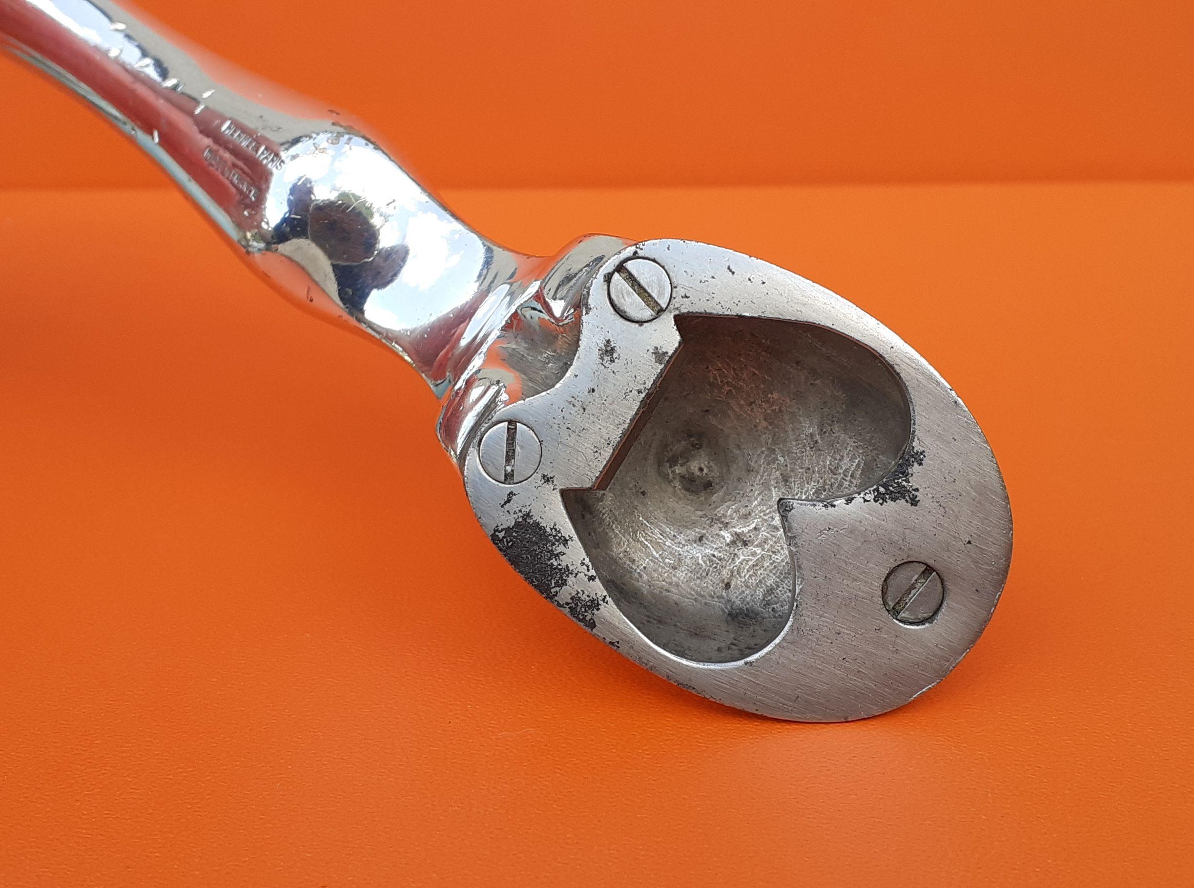 Exceptional Hermès Horseshoe Horse Leg Shaped Bottle Opener 3
