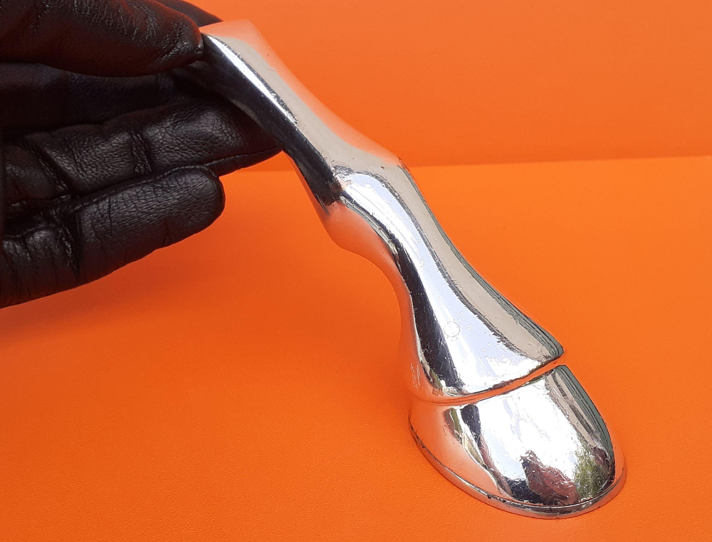 Exceptional Hermès Horseshoe Horse Leg Shaped Bottle Opener 4
