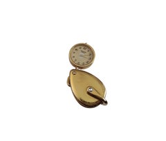 Exceptionnel pendentif montre Hermès Secret en état de marche
