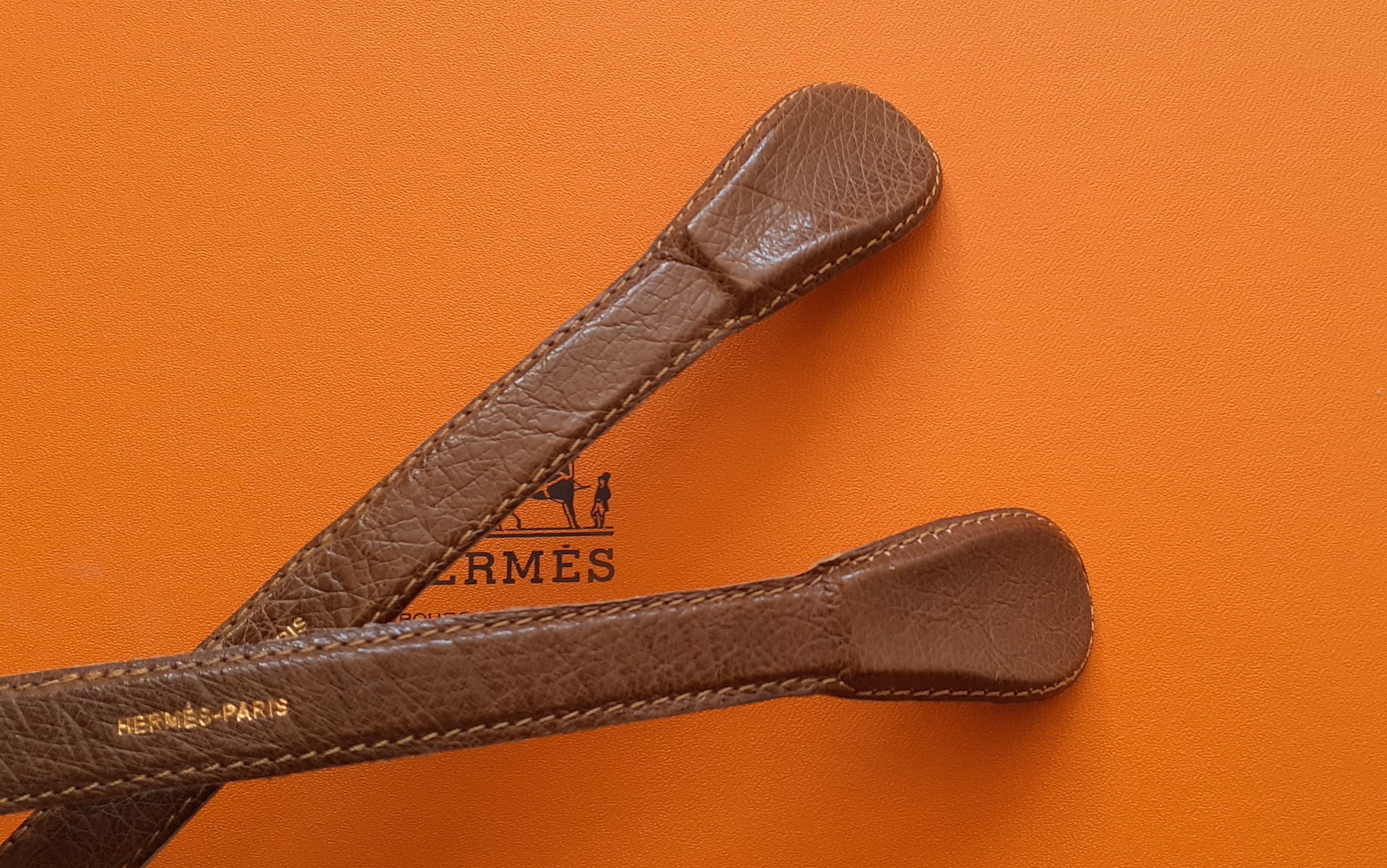 Exceptional Hermès Shoe Trees in Leather RARE For Sale 1