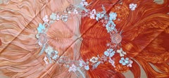 Exceptional Hermès Silk Scarf EVA Philippe Dumas 90 cm RARE