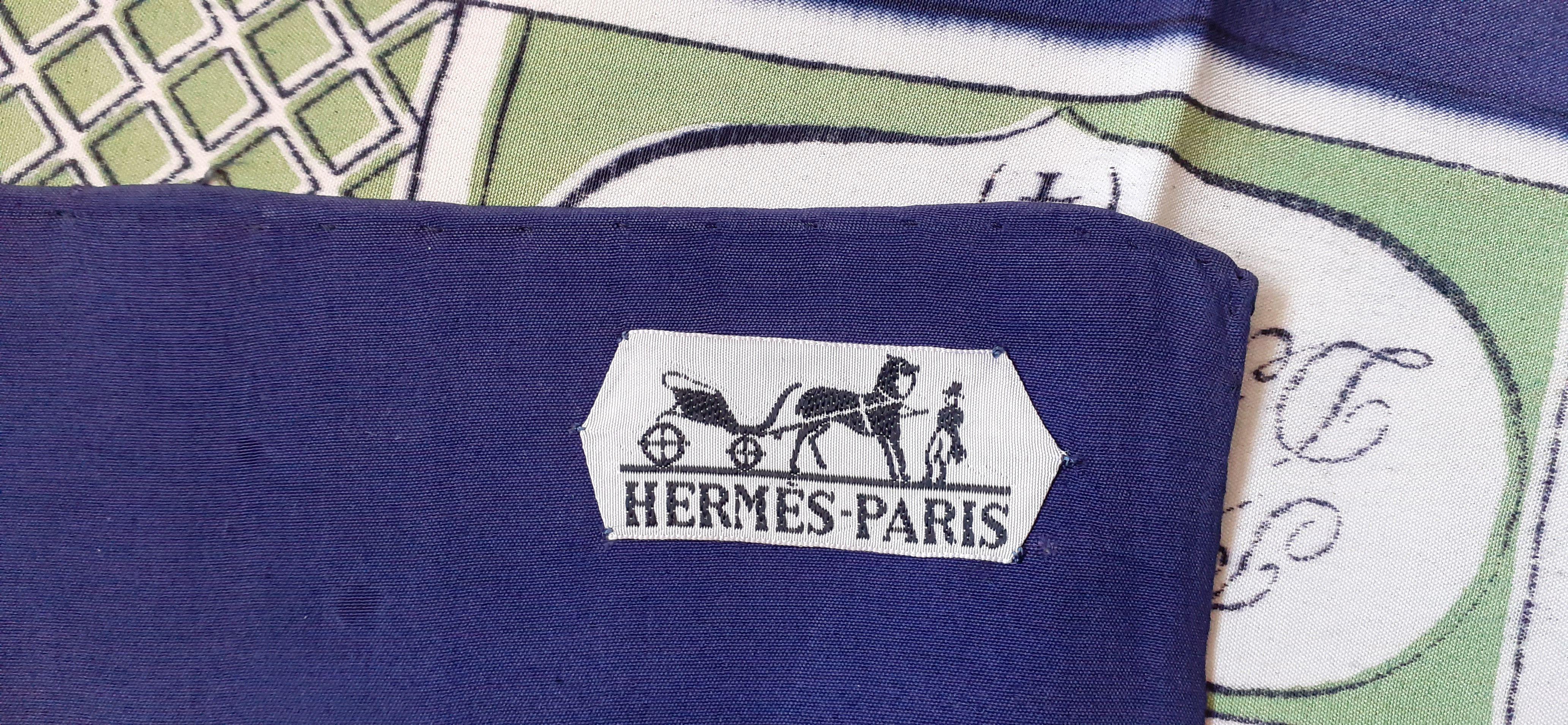 Exceptional Hermès Silk Scarf Le Langage des Fleurs Charles Pittner 1938 5
