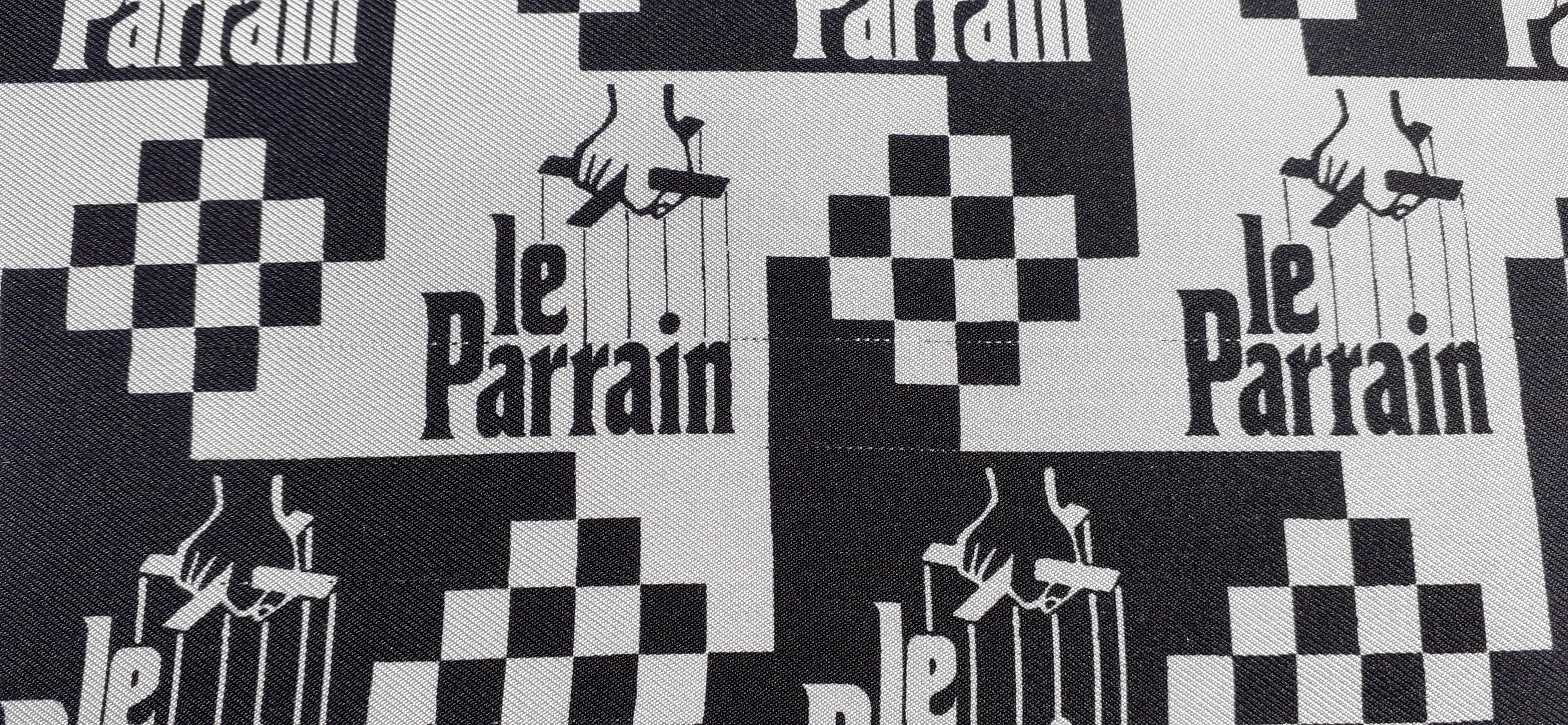Exceptional Hermès Silk Scarf Origny The Godfather Le Parrain Coppola 1972 RARE 11