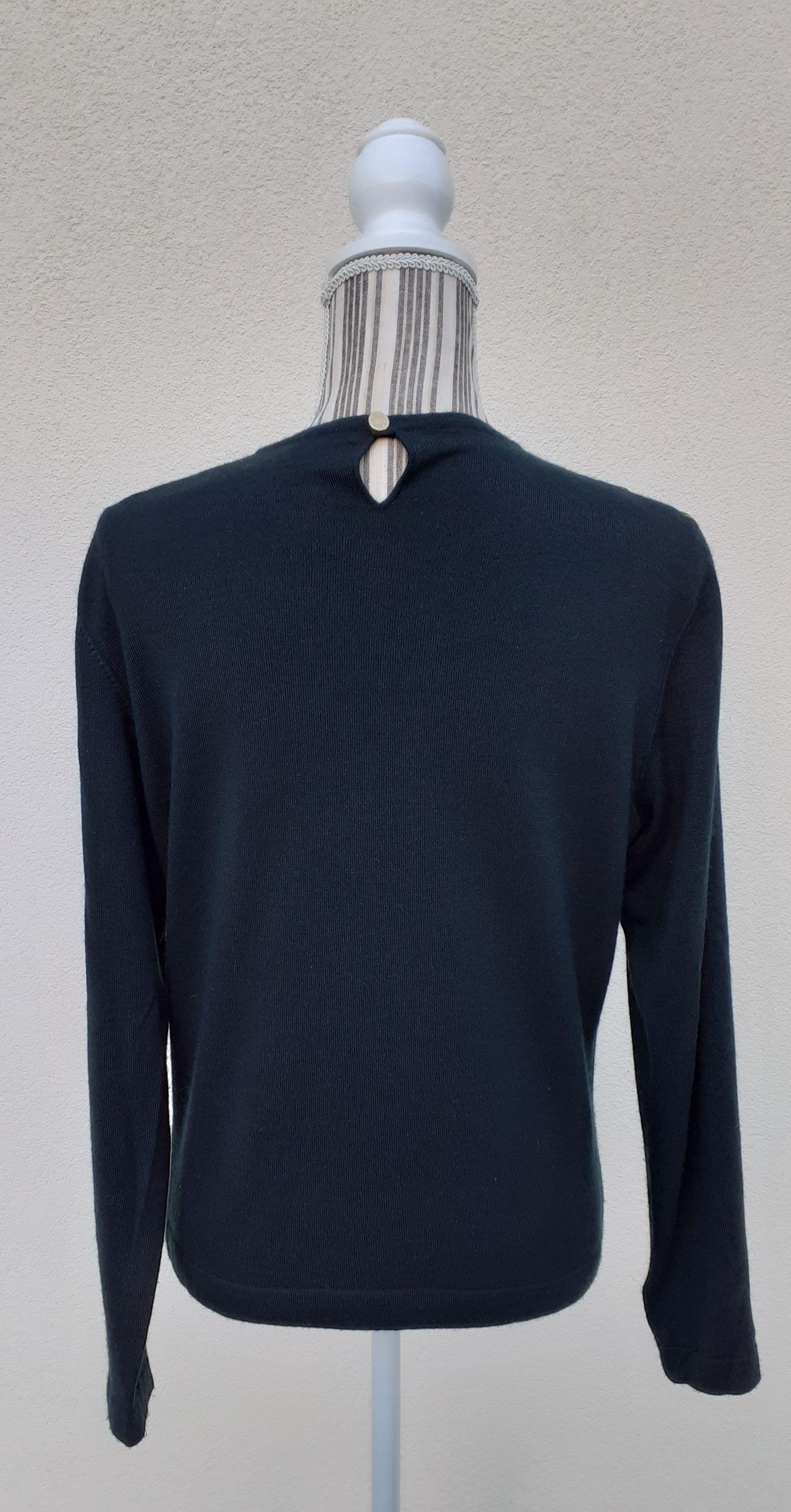 Exceptional Hermès Sweater Pullover La Danse Cashmere and Silk Size S/M For Sale 7