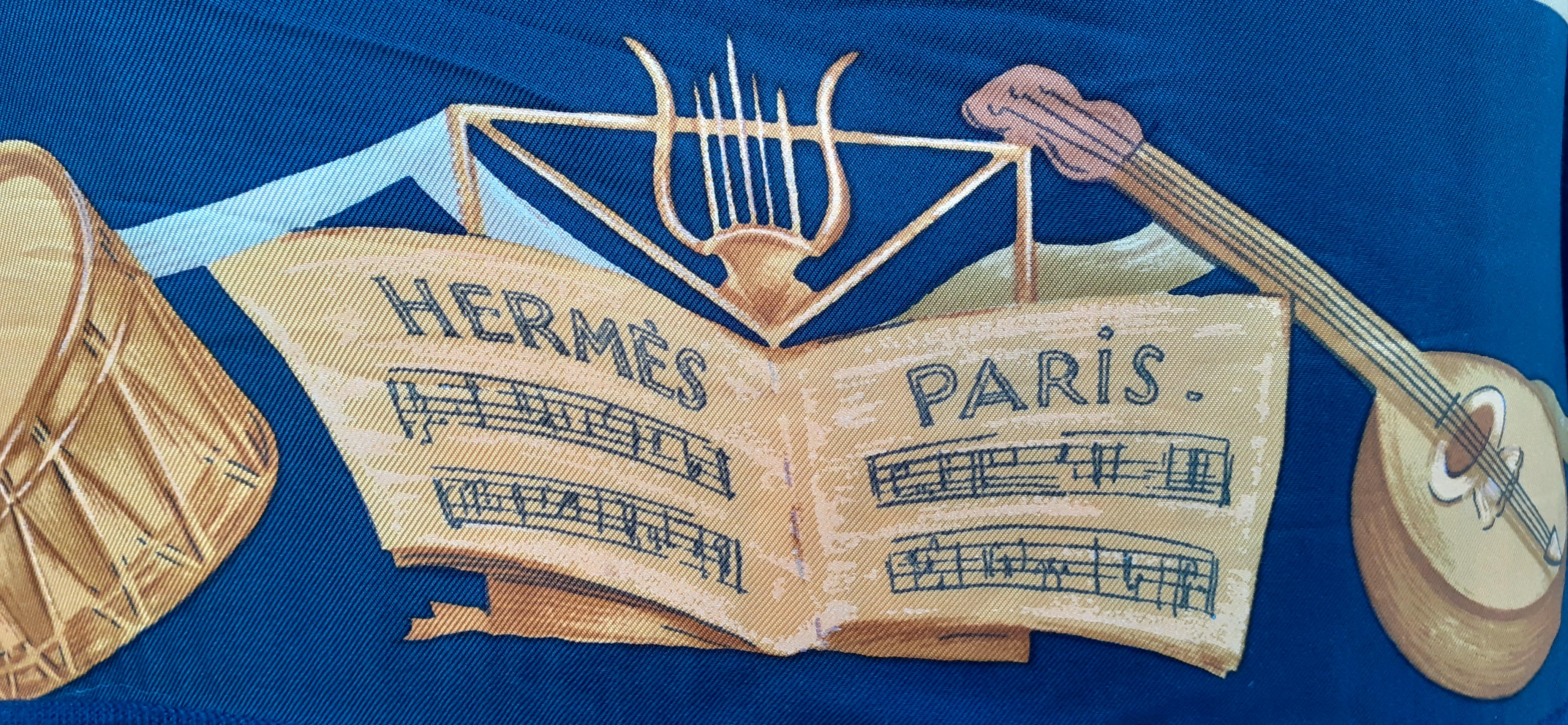 Exceptionnel pull-over Hermès La Danse en cachemire et soie, taille S/M en vente 5