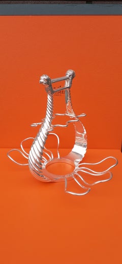 Exceptional Hermès Vintage 6 Tobacco Pipes Stand Rack Holder RARE