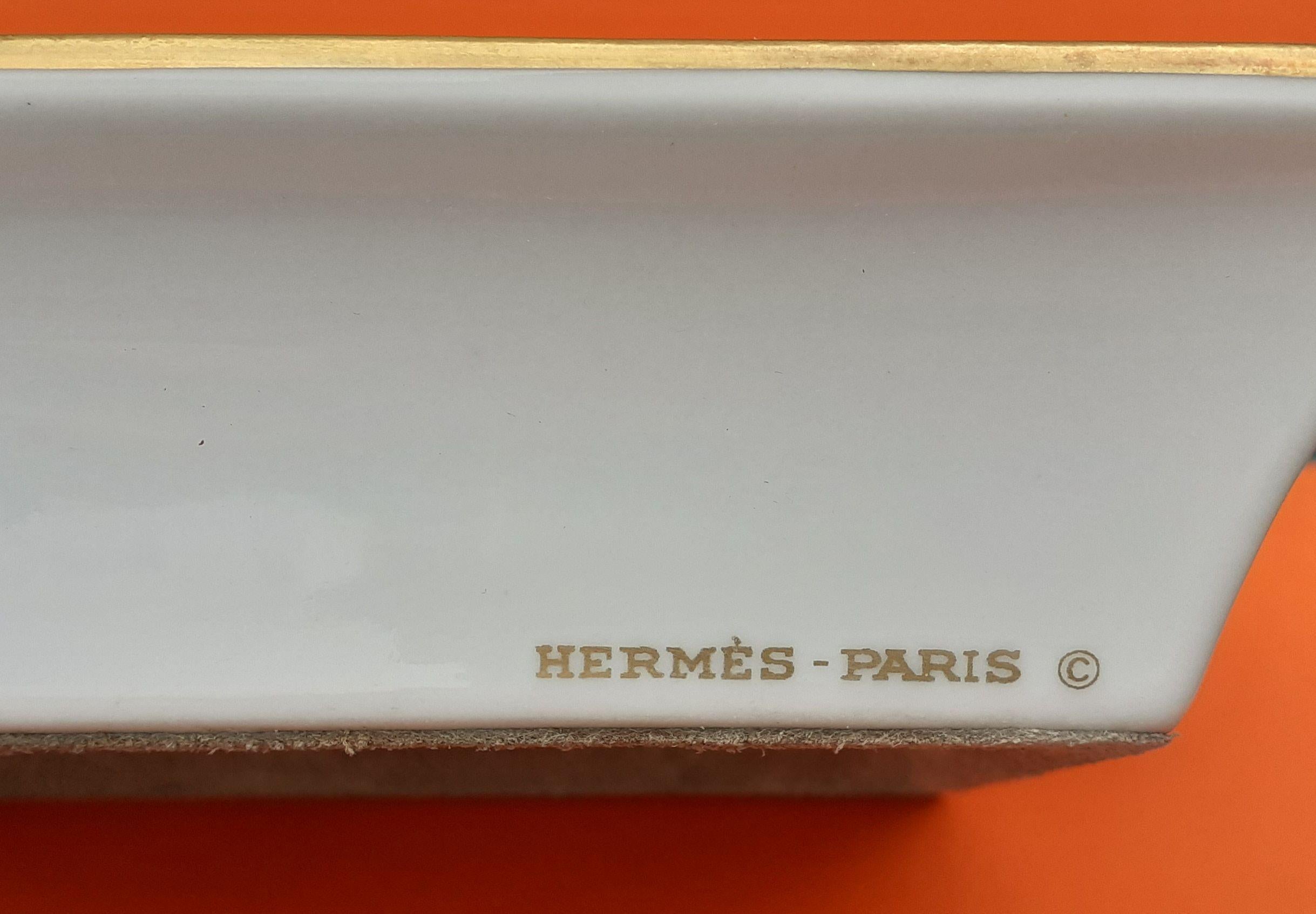 Exceptionnel cendrier vintage Hermès LIDO Parisian Cabaret 1986 4