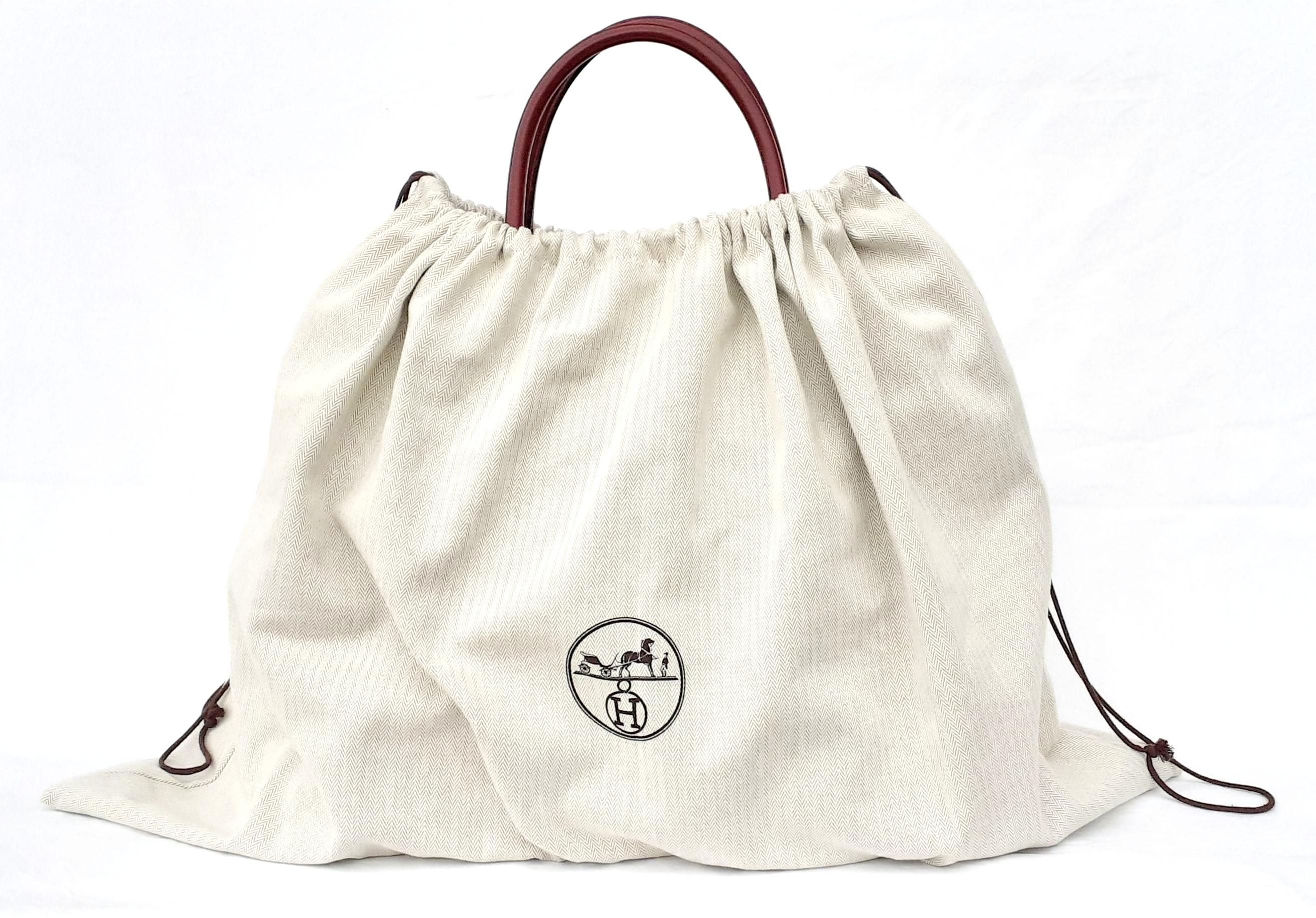 Exceptionnel Hermès Vintage Bolide Bag Velvet Leather Soies Volantes Unique Piece en vente 16