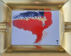 Exceptional Hermès Vintage Cigar Ashtray Change Tray LE LIDO Parisian Cabaret