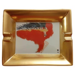 Exceptional Hermès Retro Cigar Ashtray Change Tray LE LIDO Parisian Cabaret 