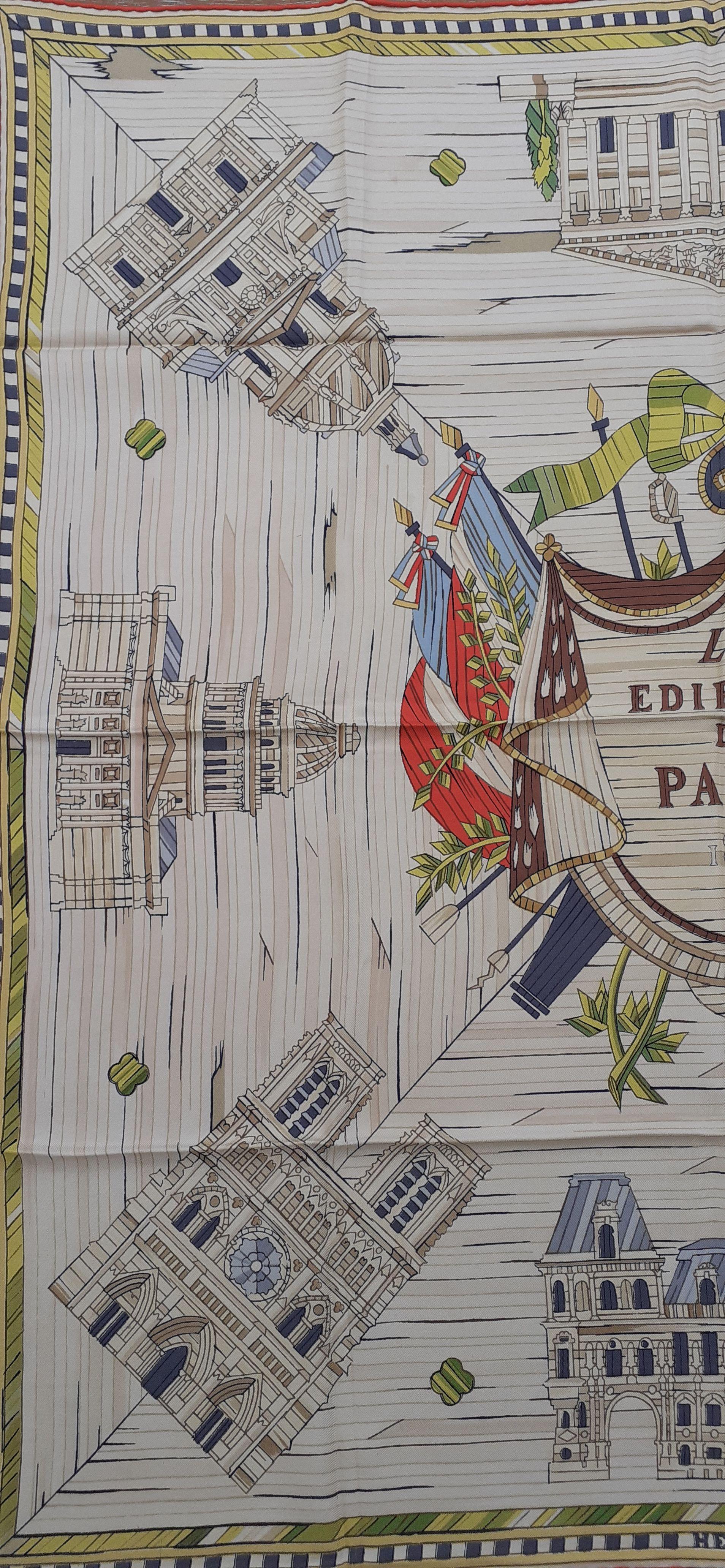 Rare opportunity to get this stunning authentic Hermès scarf
 
Print: 