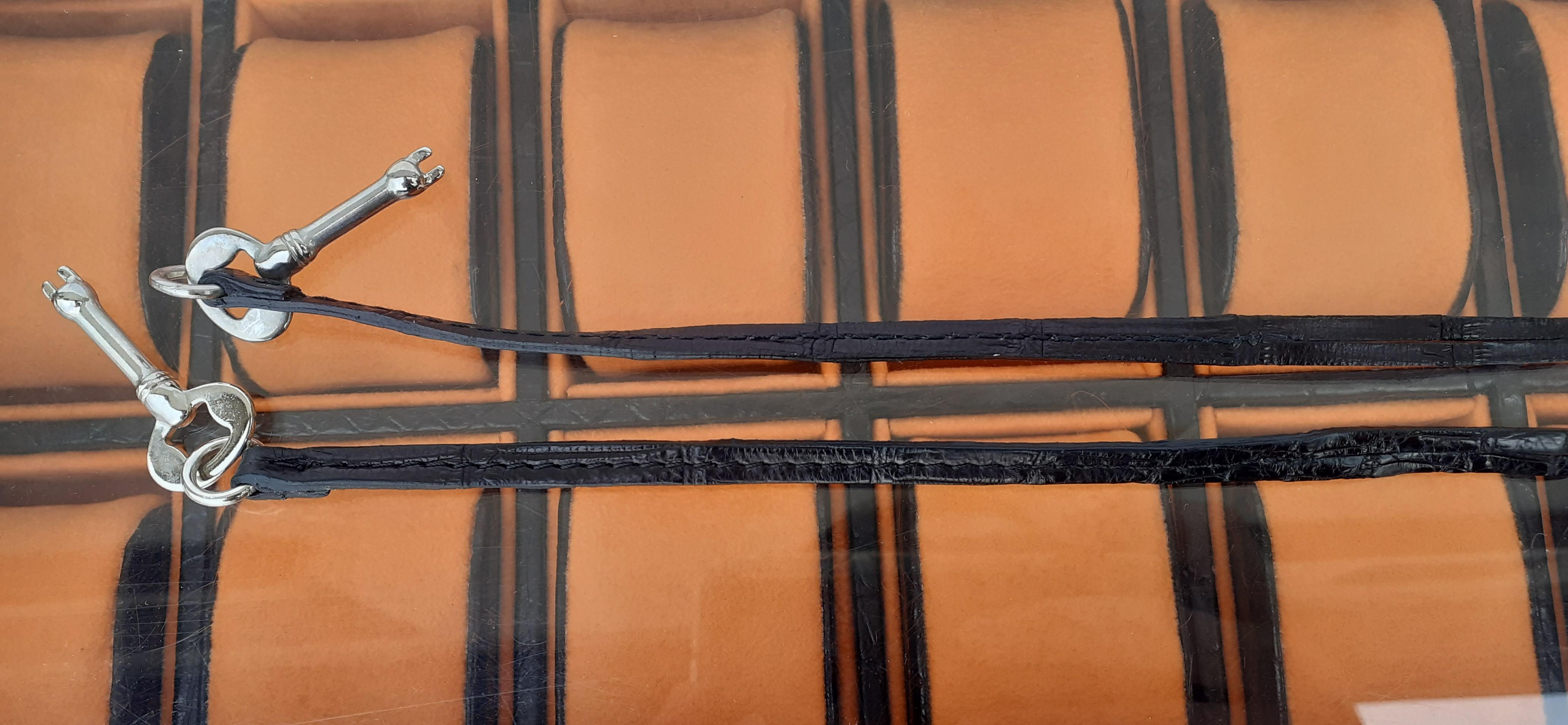 Excepcional Caja para Relojes Hermès de Cocodrilo 12 Cajas Rara 10