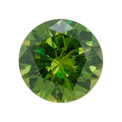 Außergewöhnlicher Pferdeschwanz-Einschluss 1,59 Karat russischer Demantoid