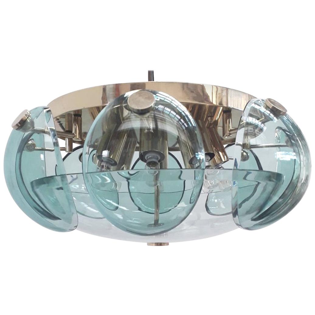 Beveled Glass Flush Mount by Cristal Art