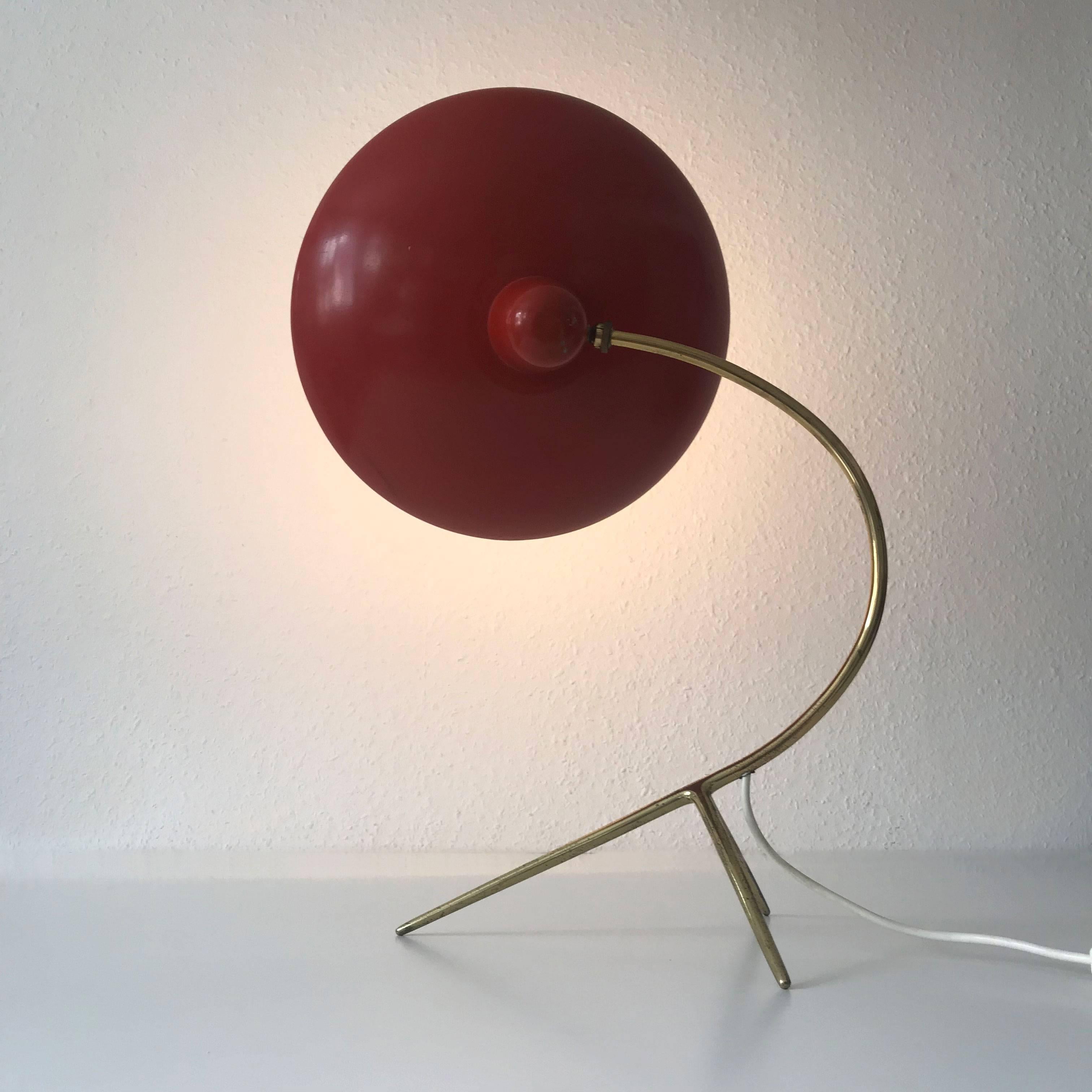 Exceptional Italian Mid-Century Modern Table Lamp, 1950s 4