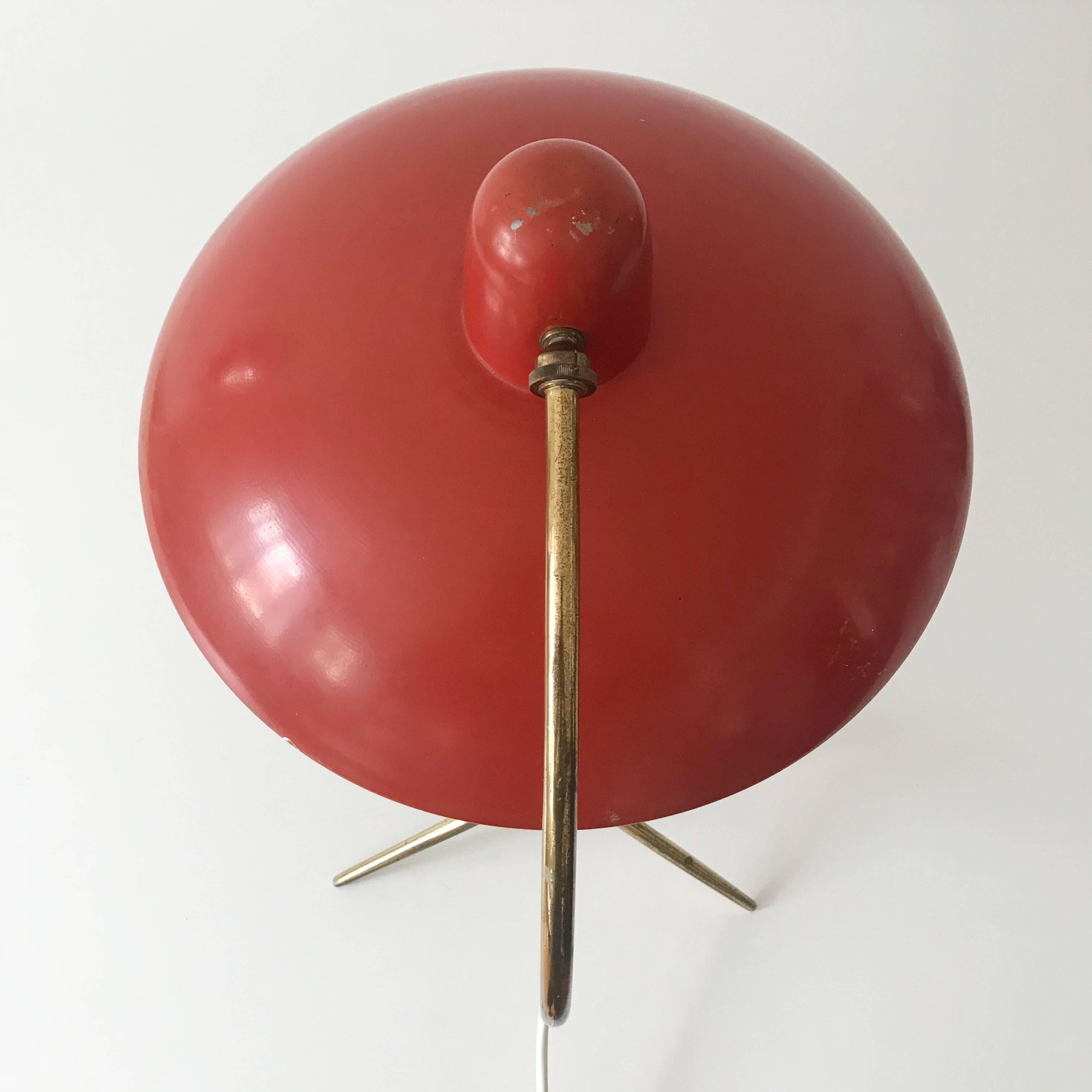 Exceptional Italian Mid-Century Modern Table Lamp, 1950s 9