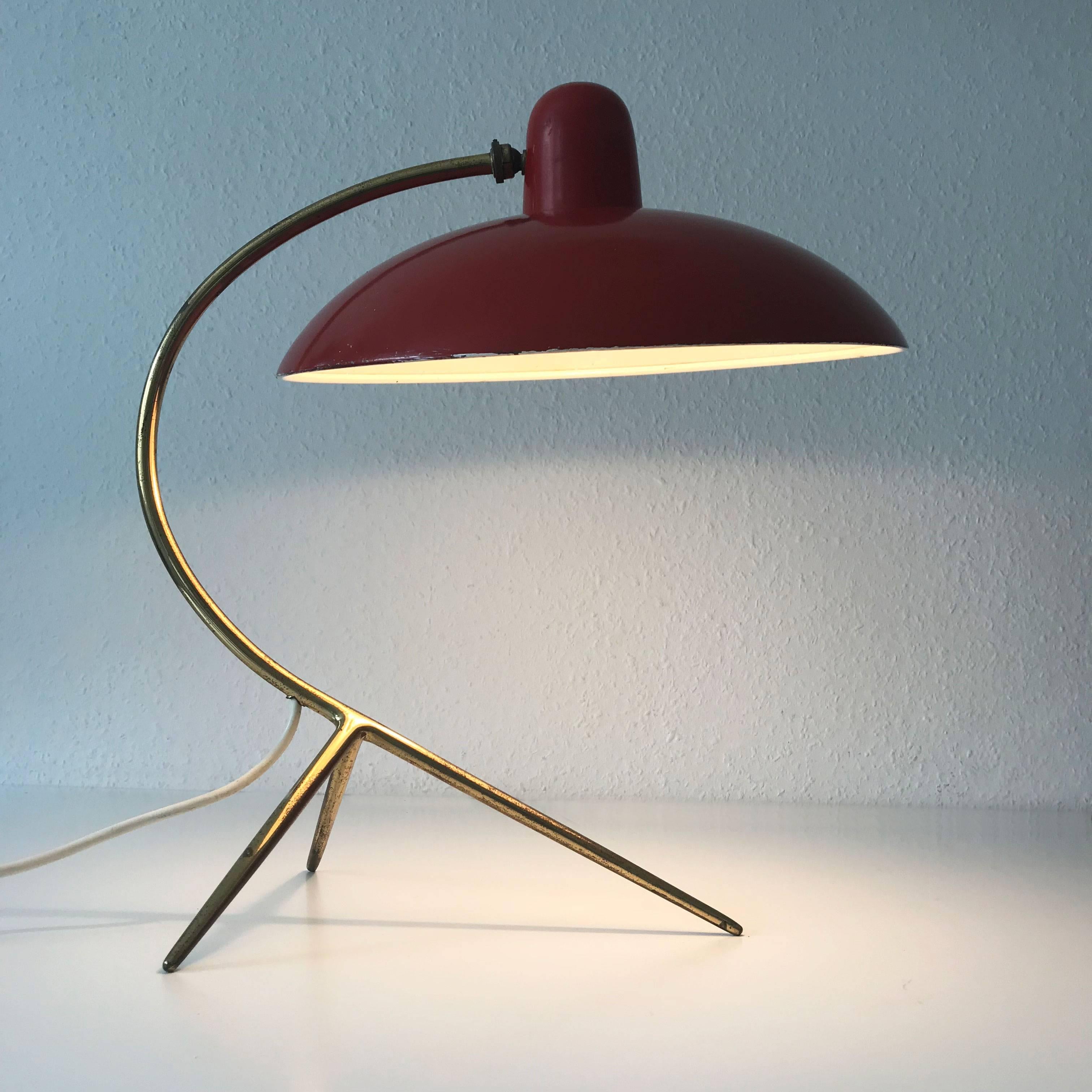 Exceptional Italian Mid-Century Modern Table Lamp, 1950s In Good Condition In Munich, DE