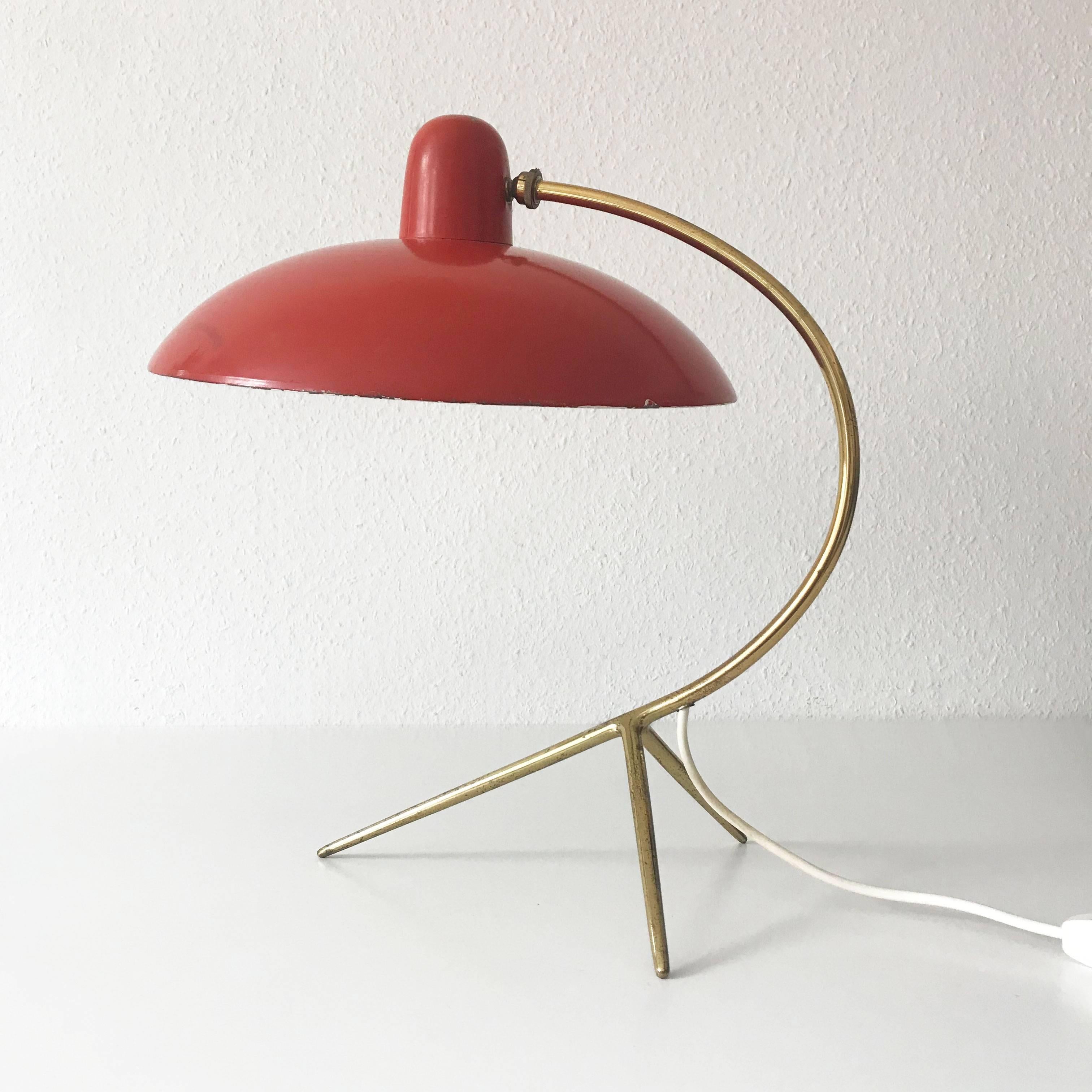 Mid-20th Century Exceptional Italian Mid-Century Modern Table Lamp, 1950s