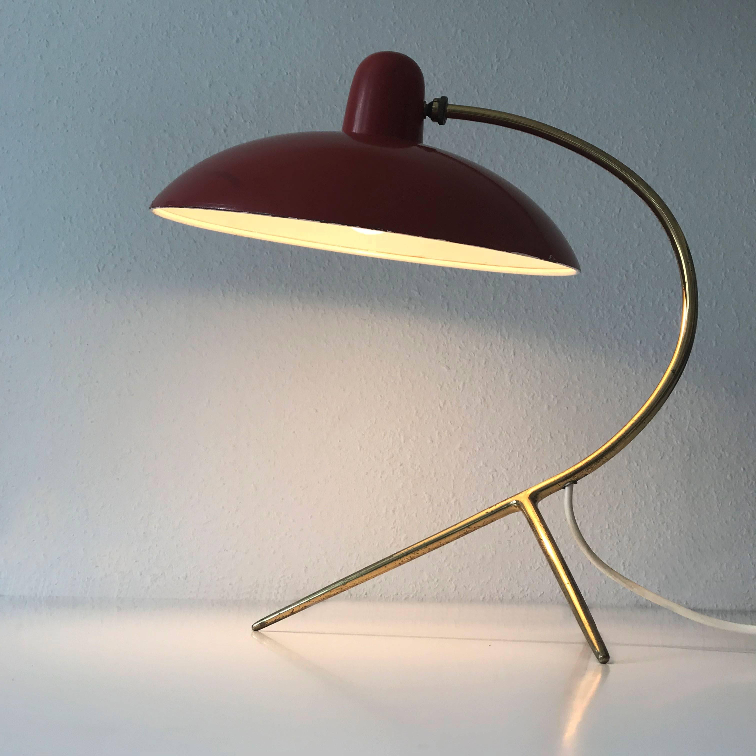 Exceptional Italian Mid-Century Modern Table Lamp, 1950s 2