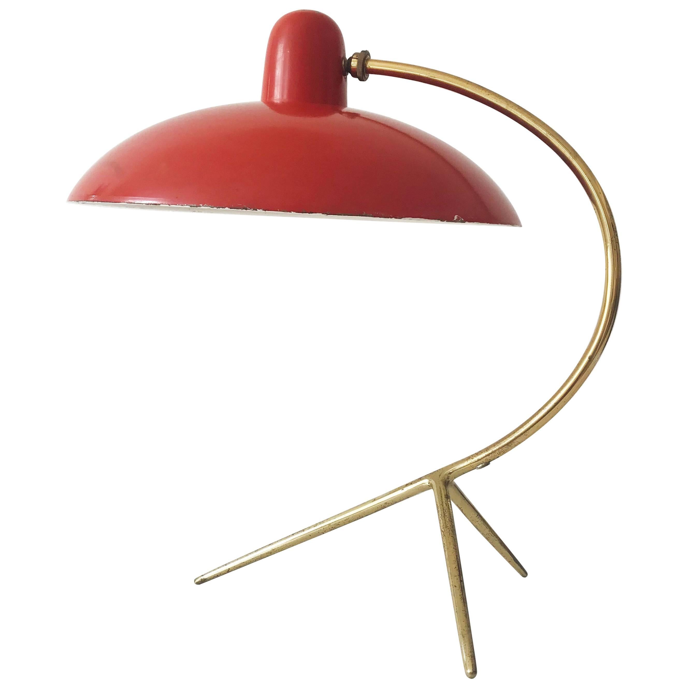 Exceptional Italian Mid-Century Modern Table Lamp, 1950s