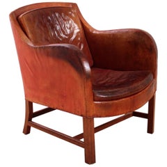 Vintage Kaare Klint Mix Chair in Original Niger Leather