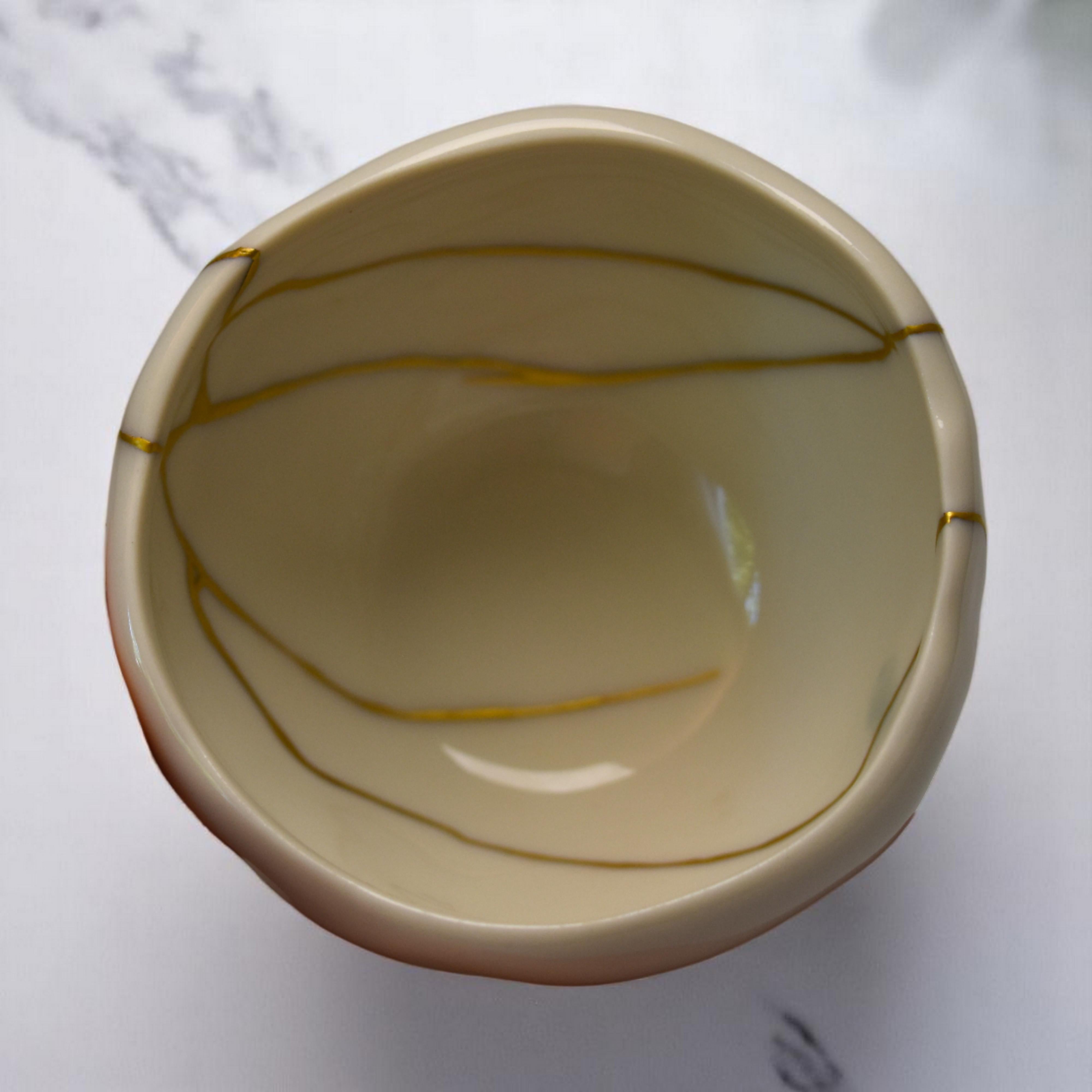 Contemporary Exceptional kintsugi Bowl for Anne-Sophie Pic