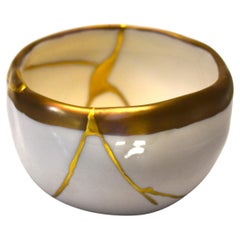 Exceptional kintsugi Bowl for Anne-Sophie Pic