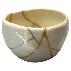 Exceptional kintsugi Bowl for Anne-Sophie Pic