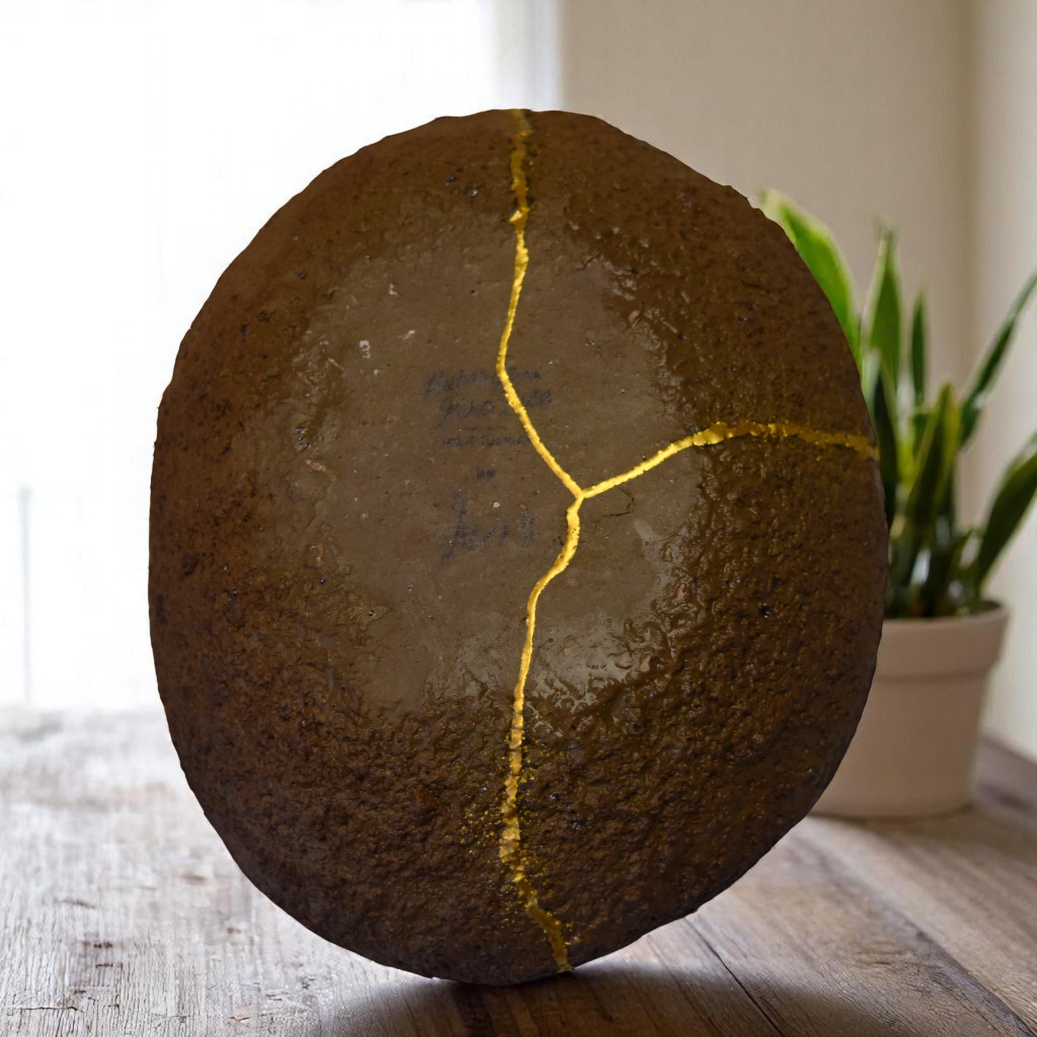 Exceptionnel  Bol en JAR de Kintsugi, Auberge du Père Bise Excellent état - En vente à MEAUX, FR