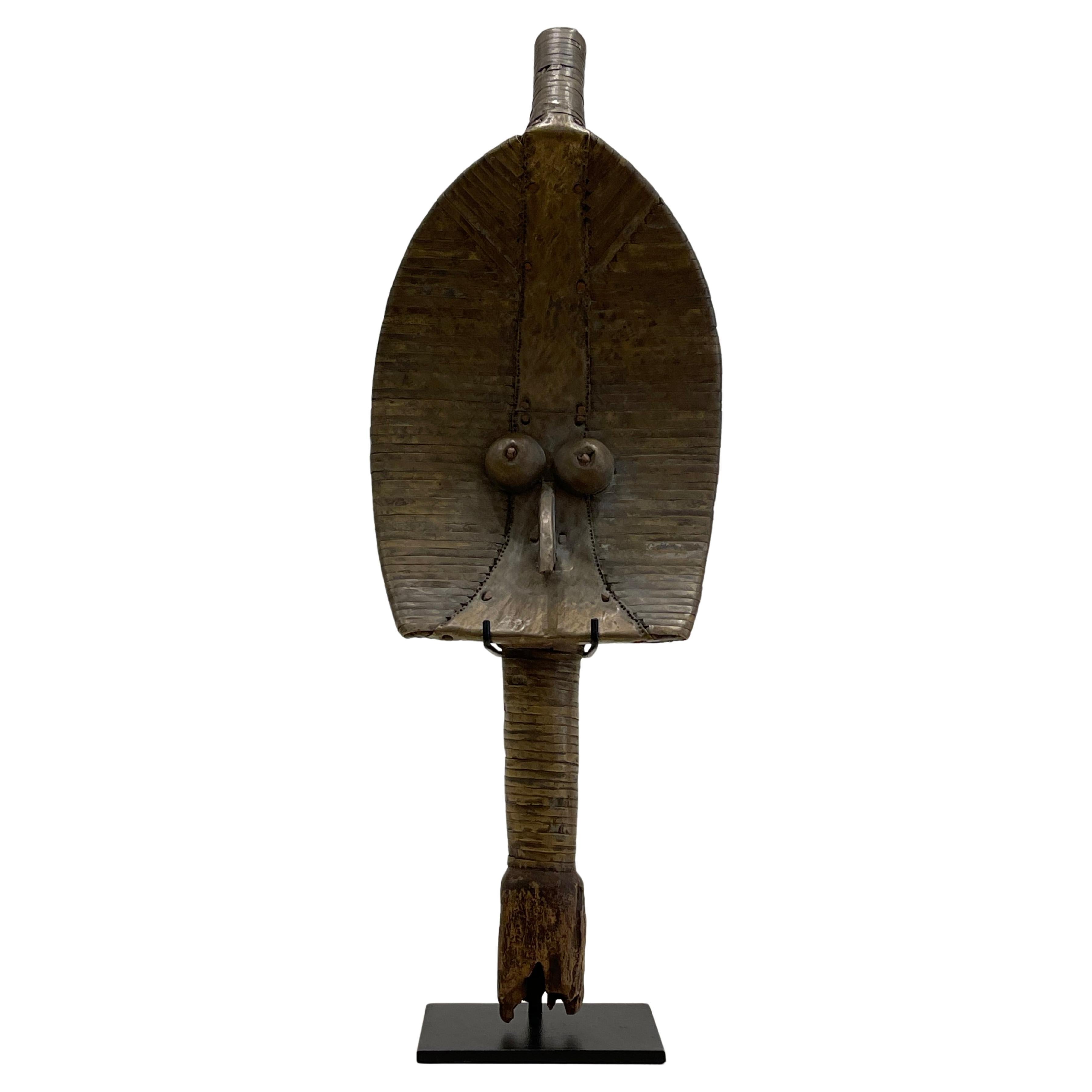Exceptional Kota Reliquary collected in situ in 1925, Gabon For Sale