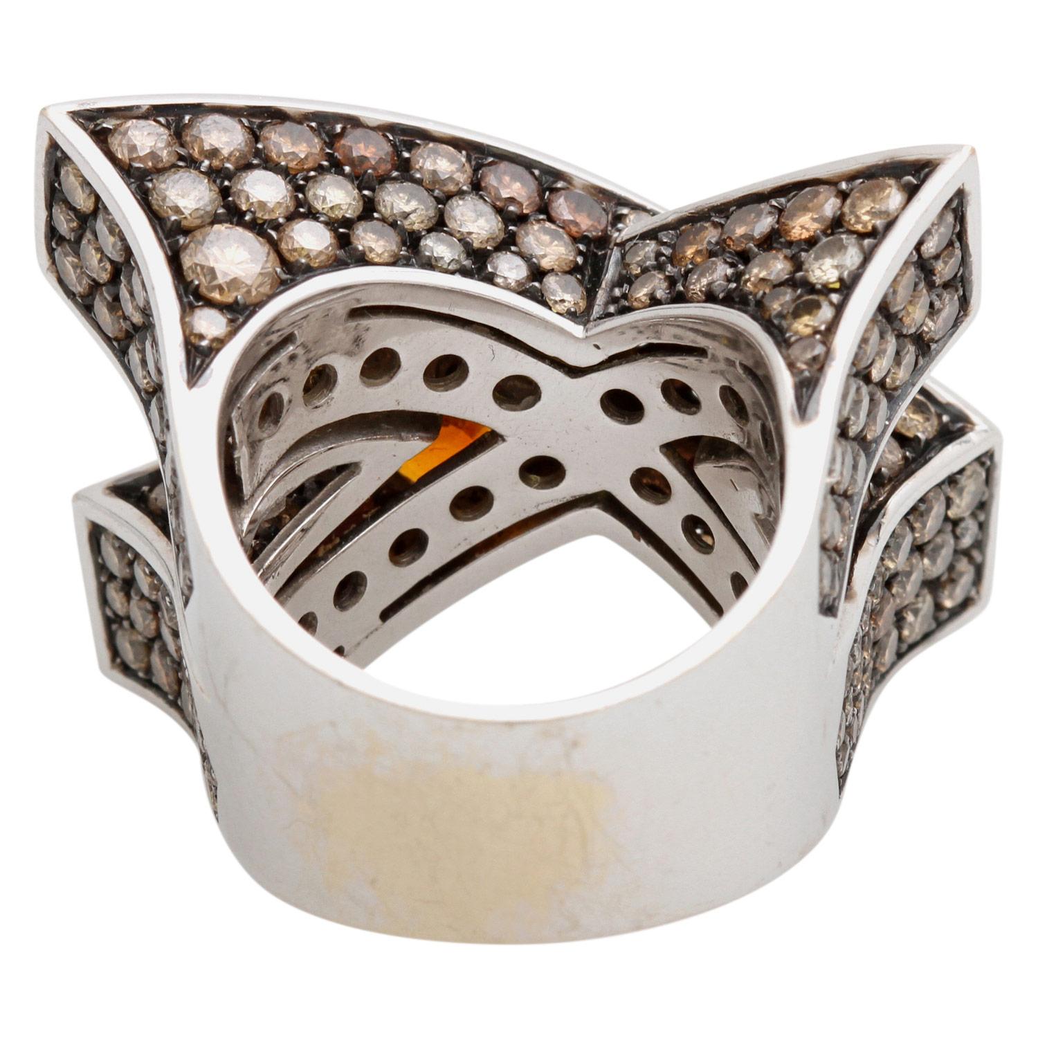 Exceptional Ladies Ring In Fair Condition For Sale In Stuttgart, BW