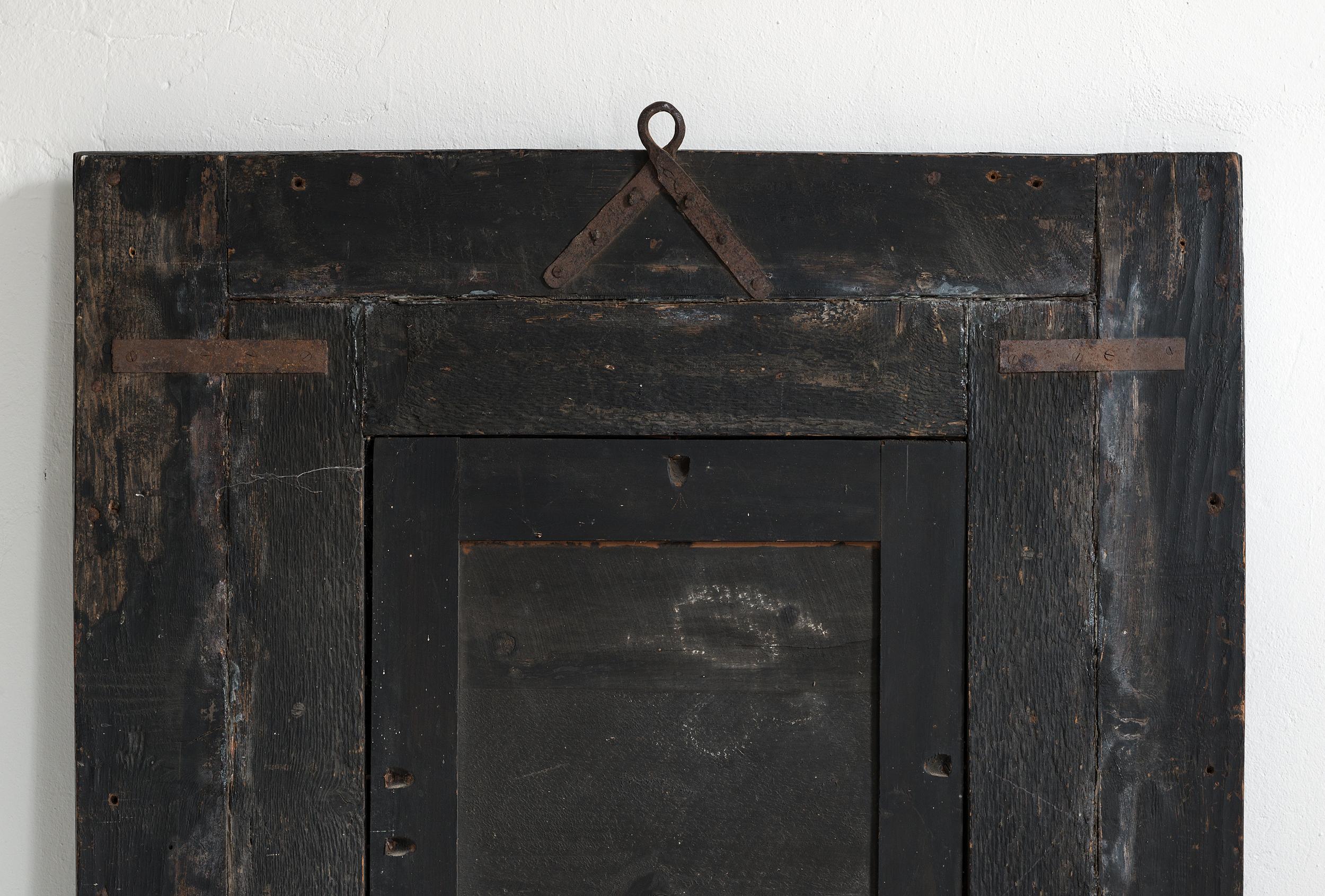 Baroque Exceptional Large 17th Century Flemish Mirror