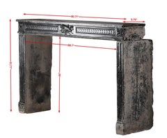 Exceptional Large 18th Century French Directoire Period Fireplace Mantel