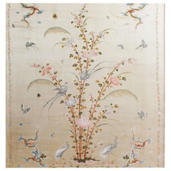 Exceptional Large Antique Chinese Silk Embroidery