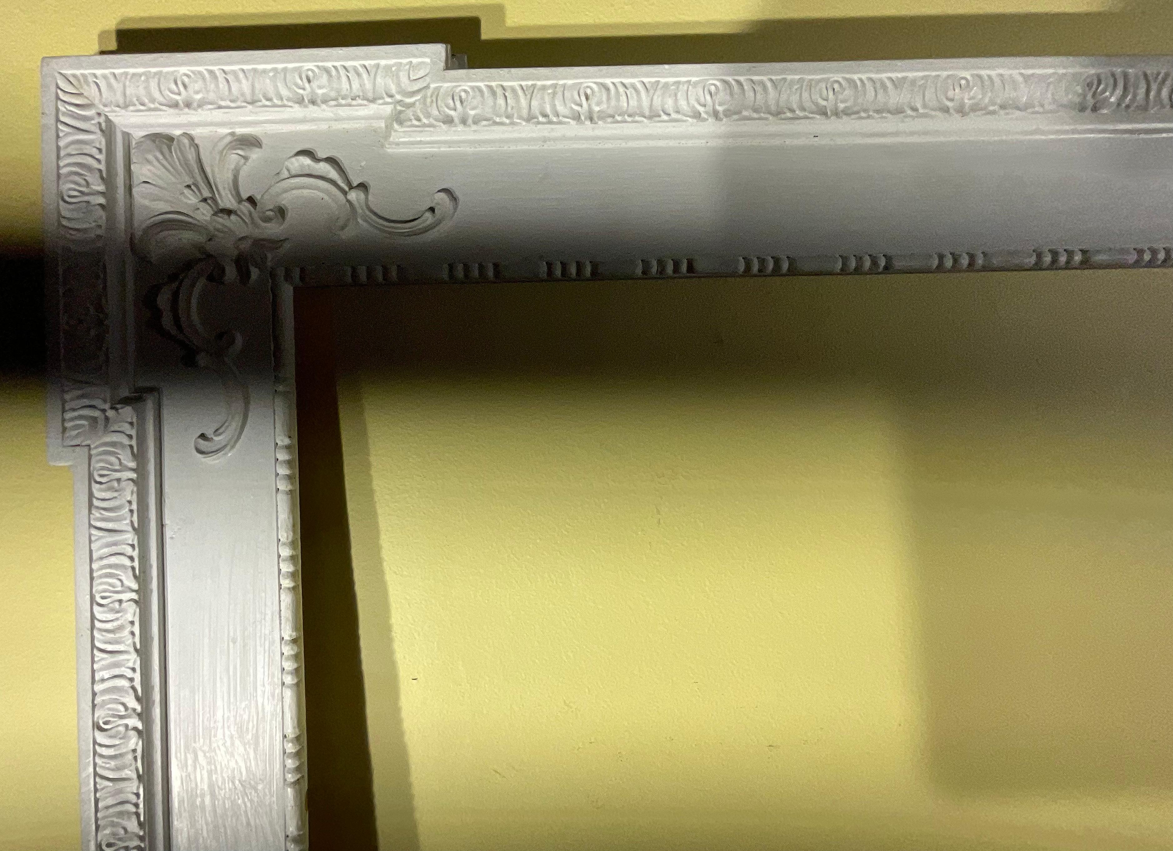 Exceptional Large Antique Ornate Wood Picture/Mirror Frame - 19th Century For Sale 1