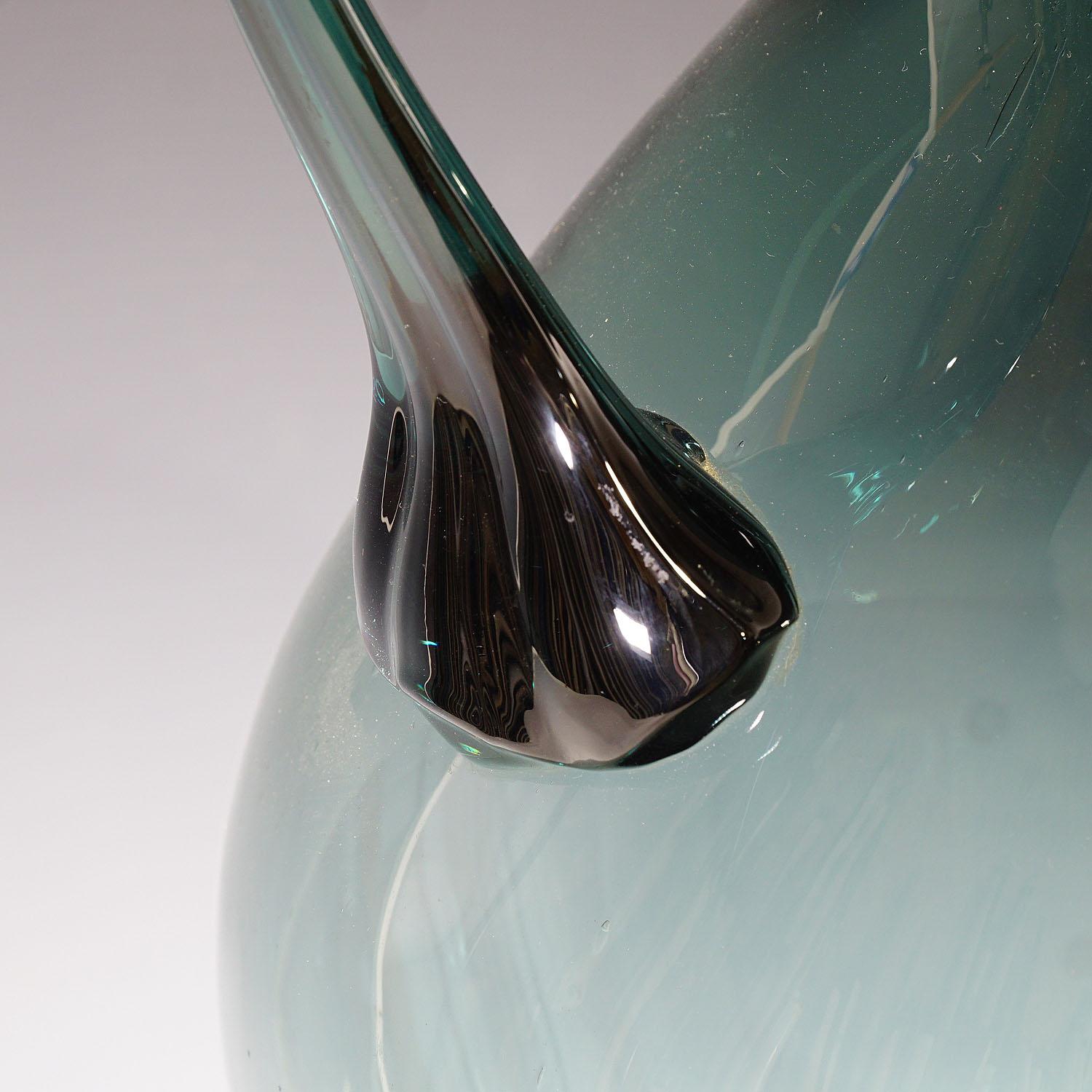 Excepcional jarrón de pie grande Bauhaus de Wilhelm Wagenfeld para WMF ca. 1950 en Bueno estado para la venta en Berghuelen, DE