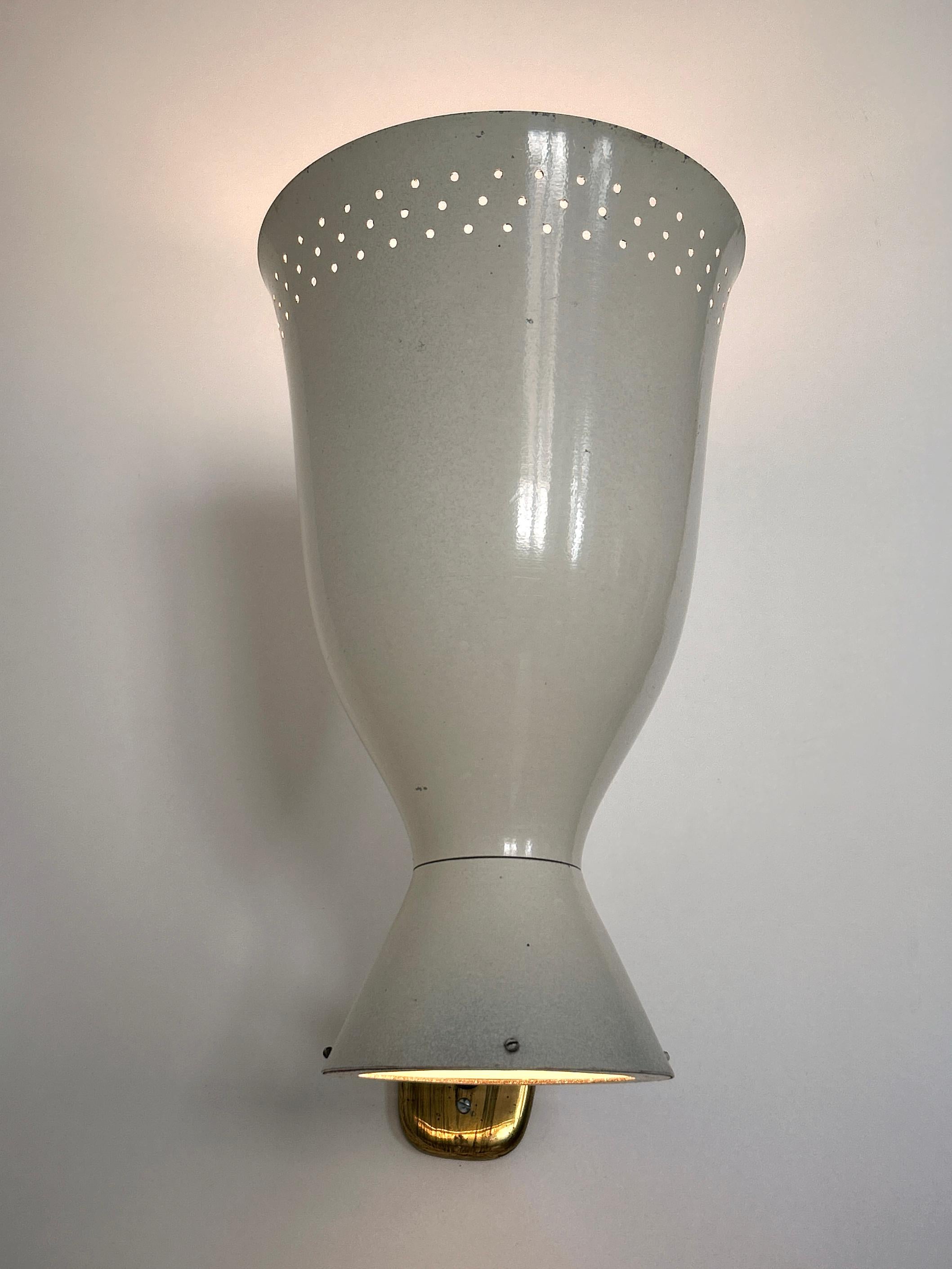 Excepcionales y grandes candelabros o apliques diábolo de mediados de siglo Alemania Años 50 en venta 11