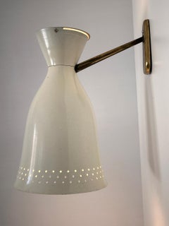 Exceptional & Large Mid-Century Diabolo Sconces or Wall Lights Germany 1950s