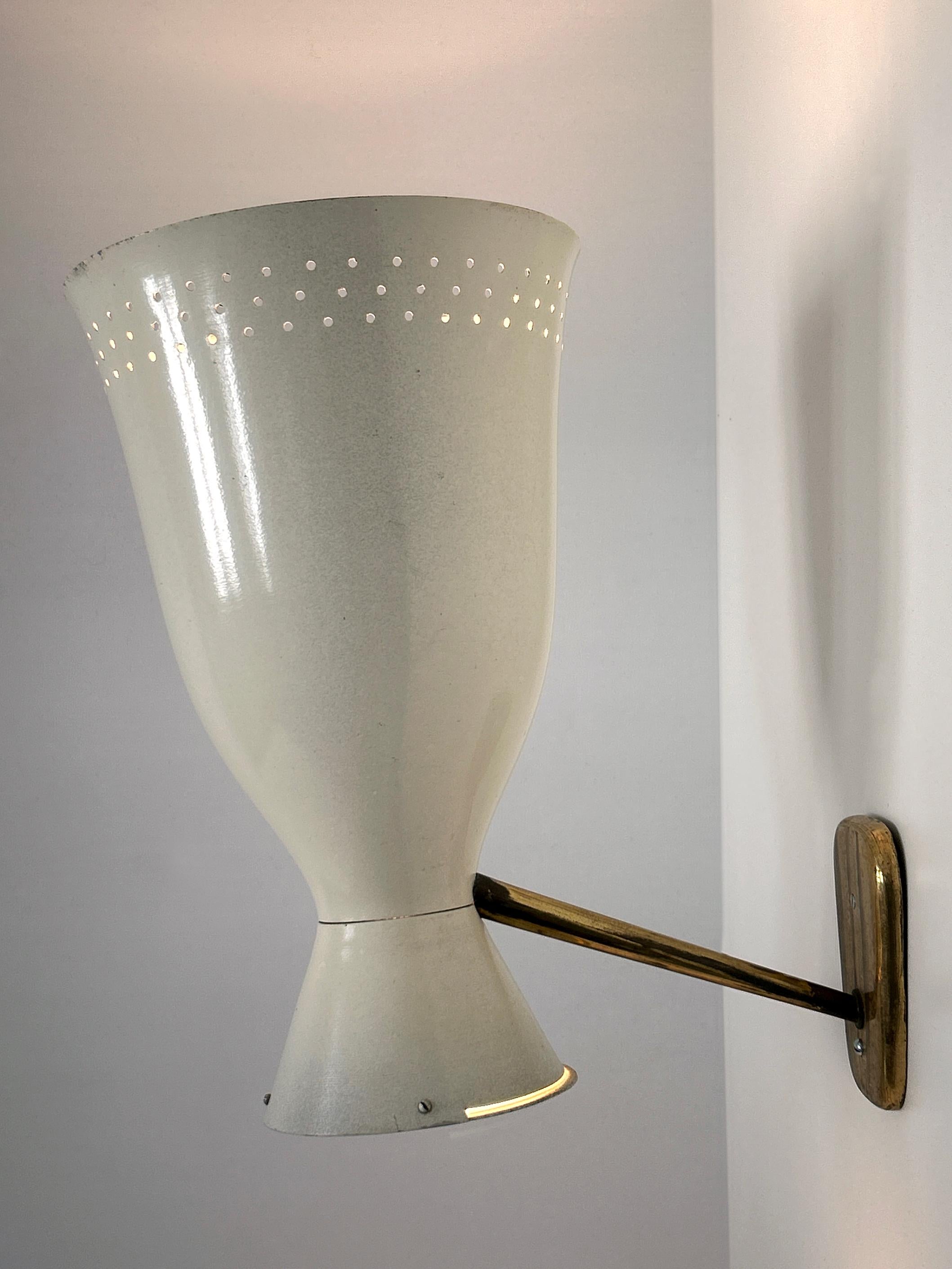 Excepcionales y grandes candelabros o apliques diábolo de mediados de siglo Alemania Años 50 en Bueno estado para la venta en Munich, DE