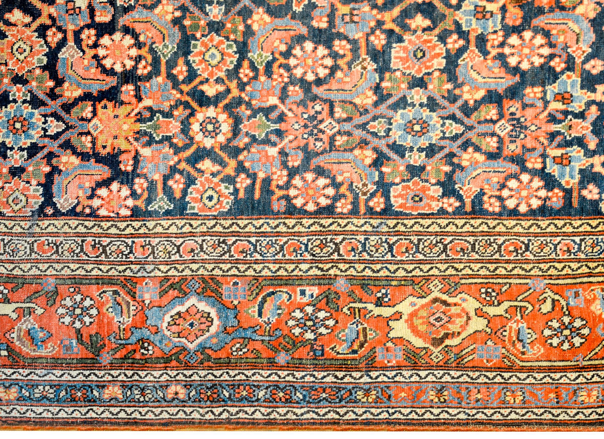 Tabriz Exceptional Late 19th Century Bidjar Rug For Sale