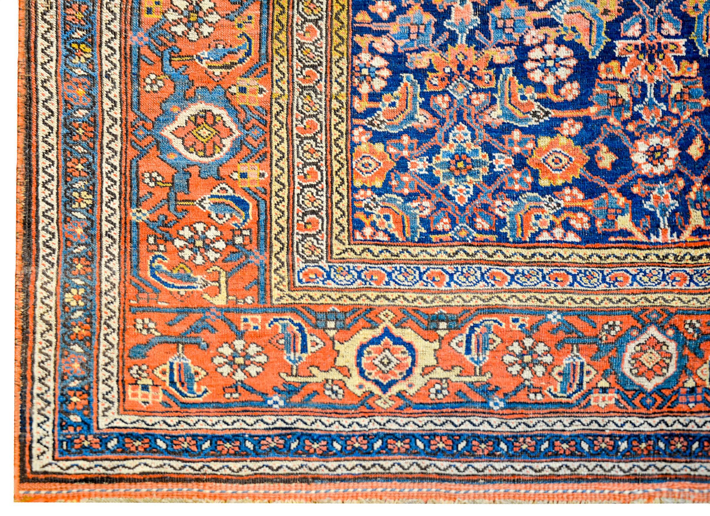 Persian Exceptional Late 19th Century Bidjar Rug For Sale