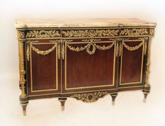 Außergewöhnliche Kommode mit vergoldeter Bronze aus dem späten 19. Jahrhundert von Henry Dasson