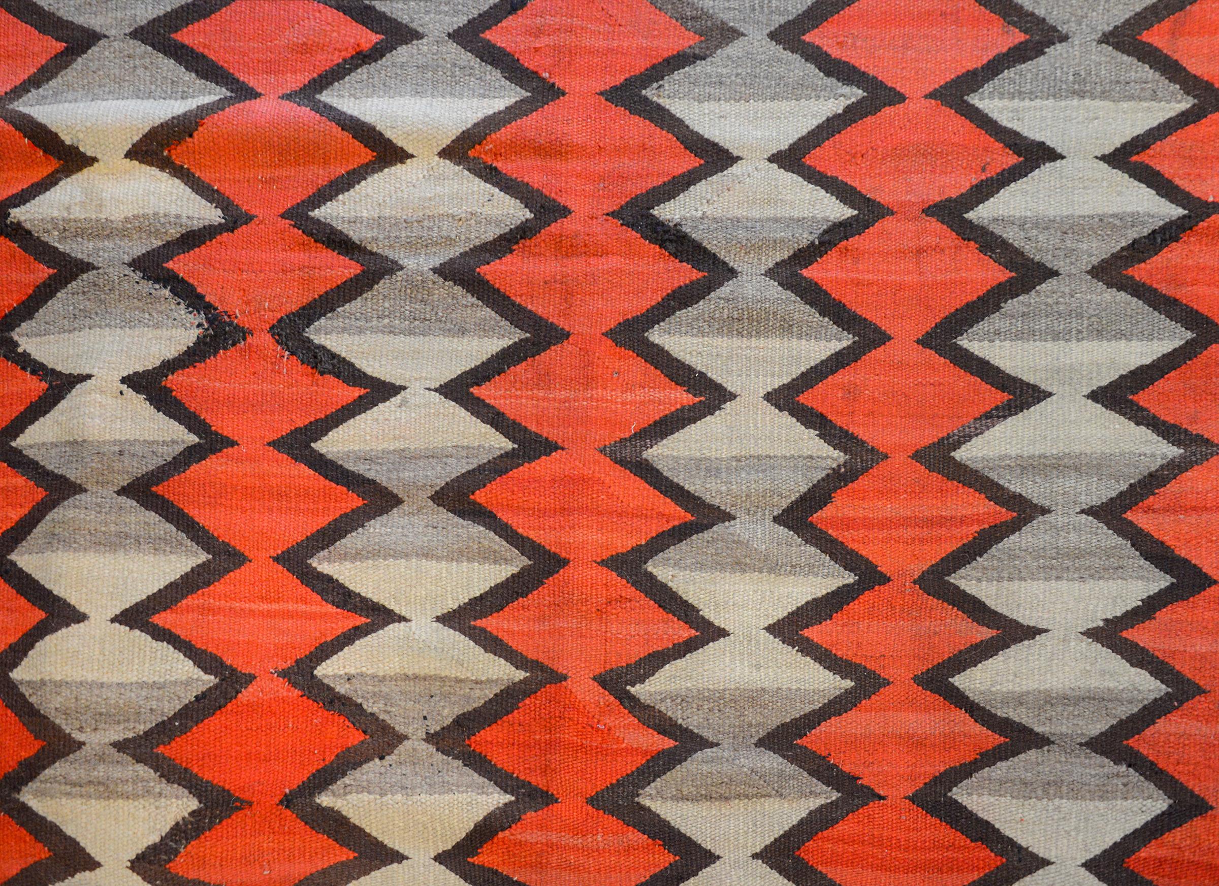 Exceptional Early 20th Century Navajo Rug 1