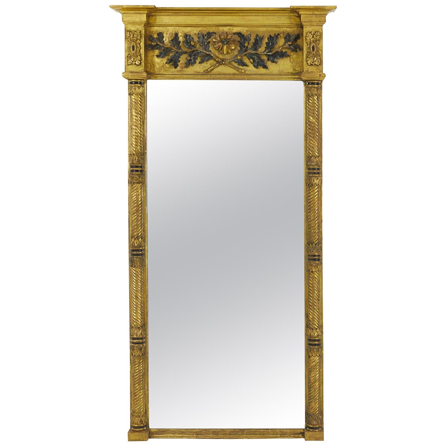 Exceptional Late Regency English Pier Mirror