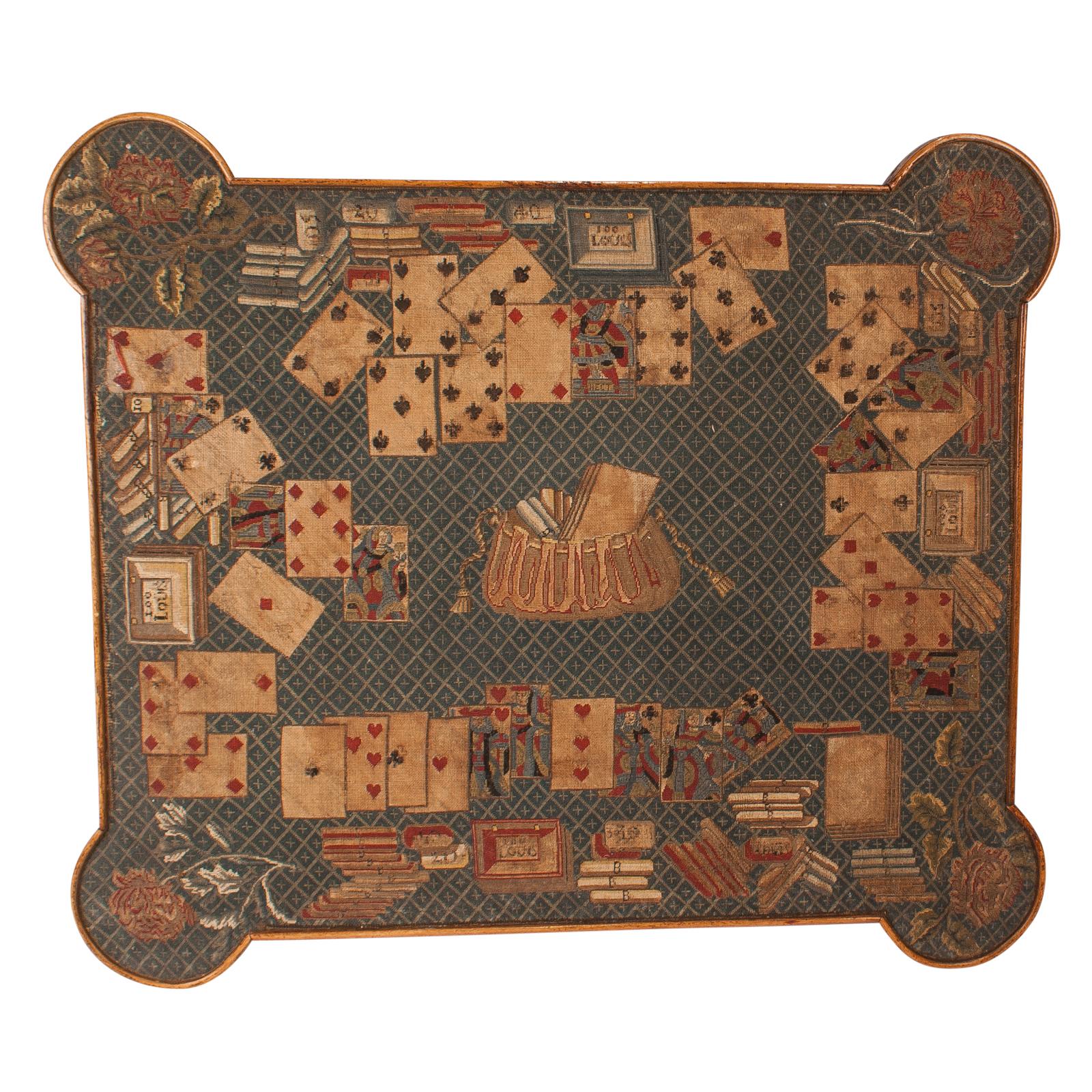 Exceptional Louis XV Carved Fruitwood Game Table, France, circa 1750 3