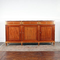 Exceptional Louis XVI Style ‘Jean Mocque’ Stamped Buffet from Paris