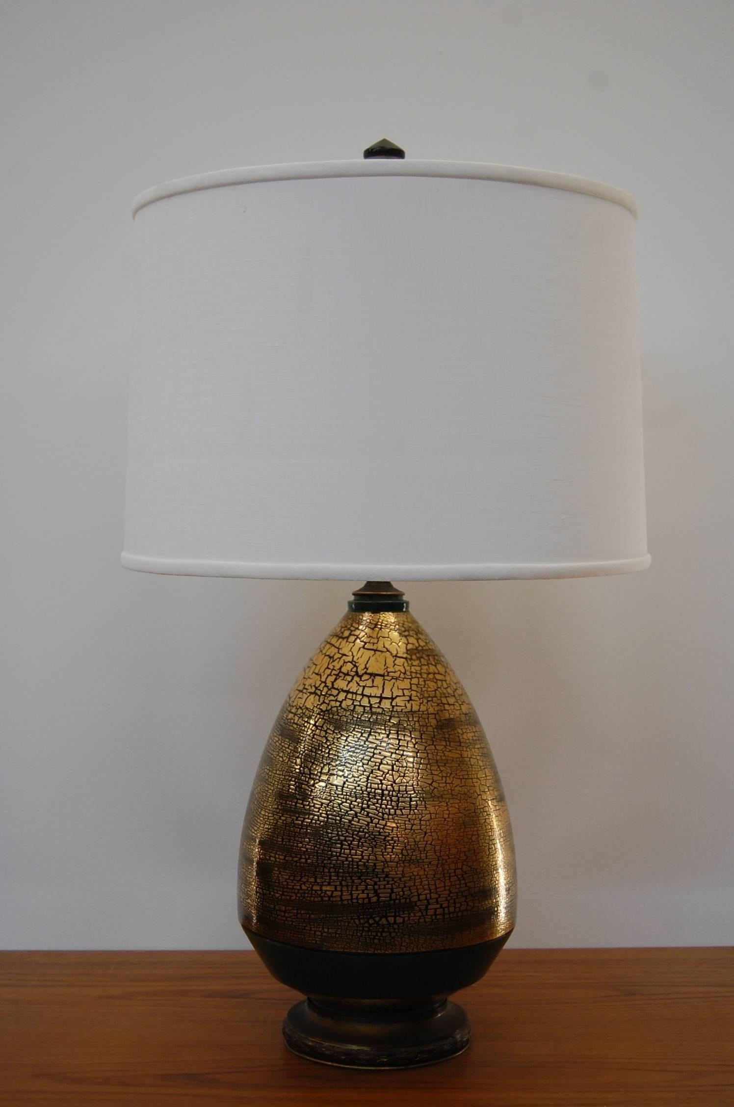 Exceptional Marcel Guillard Lamp from Paris In Good Condition In Providence, RI